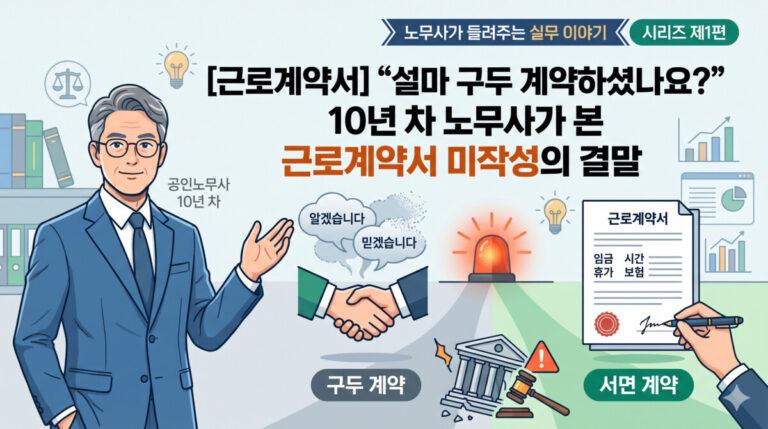 근로계약서 미작성 벌금 얼마?