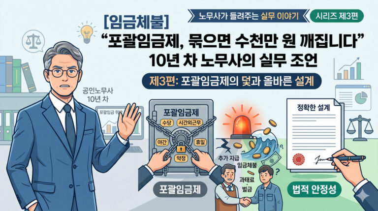 임금체불 피하는 포괄임금제 설계법